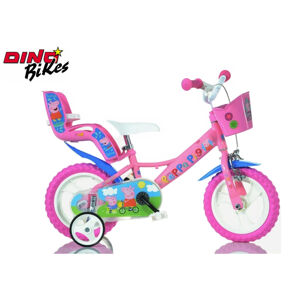 DINO Bikes - Dětské kolo 12"" 124RLPGS Pepa Pig 2022 - II. jakost