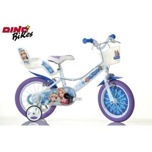 DINO Bikes - Dětské kolo 14"" Snow Queen 2022