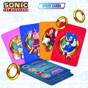 Lisciani Sonic Speed Card karetní hra 2-4 hráči