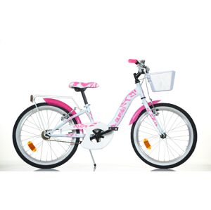 Dino Bikes Dětské kolo 20" 204R-05S - Girl white/ pink